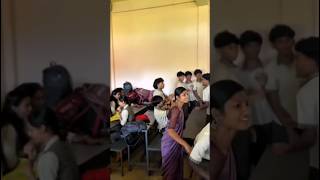 Students rocked teacher shocked 🤣 Unexpected fighting prank our miss 🤣 anguvaanakonilu collegelife [upl. by Ojeibbob751]