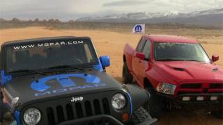 TFLcarcom  Bashing dunes in concept cars at the 44th annual Easter Jeep Safari [upl. by Marlowe]