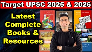 Latest Complete Books amp Resources For UPSC IAS 2025 amp 2026  Gaurav Kaushal [upl. by Wendie]