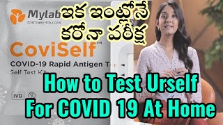 How To Use CoviSelf COVID RAPID Testing Kit By Mylabs for Home Testing RAPID Antigen Test Kit [upl. by Othella364]