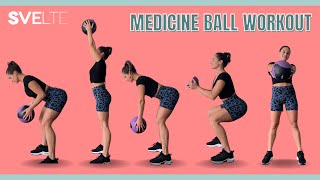 10 Minute Medicine Ball Core Workout For Beginners [upl. by Yedorb387]