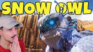 I Tame The Great White Owl quotSnow Owlquot  Ark Survival Evolved  Extinction 15 [upl. by Enecnarf658]