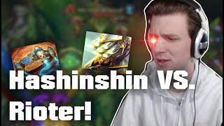 Hashinshin argues with RIOTER about Bruisers and Mages [upl. by Anahsal]