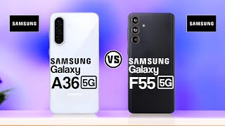 Samsung Galaxy A36 5G Vs Samsung Galaxy G55 5G Trakontech [upl. by Llenaej]