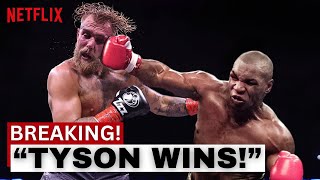 MIKE TYSON KNOCKS OUT JAKE PAUL  FULL FIGHT HIGHLIGHTS [upl. by Jelena]