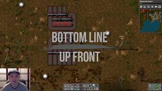 Factorio  6 to 4 belt balanced splitter  great for highvolume trains [upl. by Aihselef395]