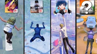 Flight and Jump Animation 🔥 20 Different Battle Royale Games😍  Android [upl. by Marmion]