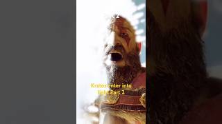 Kratos go into light shorts godofwar2018 kratos games gaming atreus trending fyp ps5 [upl. by Idnam]