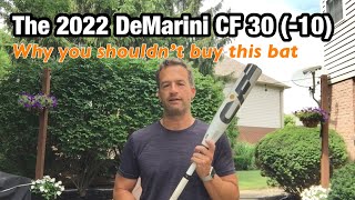 Dad Reviews The 2022 DeMarini CF 30 10 [upl. by Cassandra]