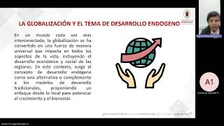 Claves para entender el desarrollo endógeno en la globalizacion [upl. by Nimaj187]