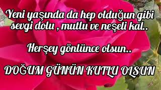 EN YENİ❤DOĞUM GÜNÜ MESAJI🎈🎁🎉🎂🌹DOĞUM GÜNÜN KUTLU OLSUN❤RESİMLİ🧿KISA🌹MESAJLARI ❤EN GÜZEL🌹2021 [upl. by Petrina]