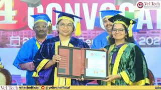 Vel Tech  14th Convocation 2024  Day 1 Highlights [upl. by Culbert906]