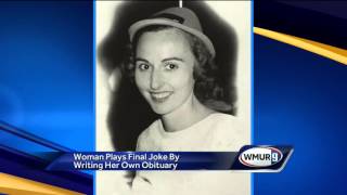 Connecticut womans obituary gets last laugh [upl. by Larual]