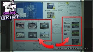 GUÍA RECONOCIMIENTO del CASINO ¡DESBLOQUEA todos los puntos de ACCESO e INTERÉS  GTA Online [upl. by Fanchon]