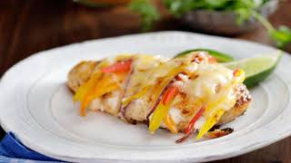 Fajita Hasselback Chicken  How to cook [upl. by Klemens]