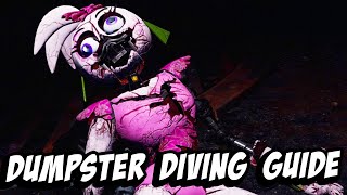 Dumpster Diving Mission Guide decommission Chica  FNAF Security Breach Walkthrough Part 10 [upl. by Eerazed]