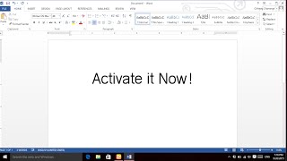 How to Activate new Microsoft Office Professional Plus 2013 without serial keys [upl. by Crichton]