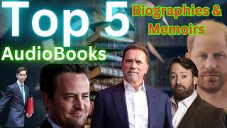 Top 5 Audiobooks in Biographies amp Memoirs  Best Audiobooks 2024 [upl. by Willem]