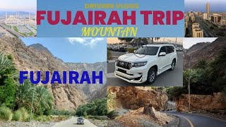 Fujairah Tourist Place  Beautiful Mountain Drive Vlogs [upl. by Oniluap]