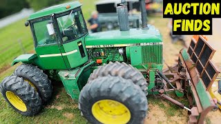 Largest Farm Auction We Could Find  Rare Tractors Construction Equipment  Diesel  Mt Airy NC [upl. by Etteloiv435]