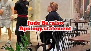 Bayot na si Jude Bacalso Public Apology Statement [upl. by Francisca]