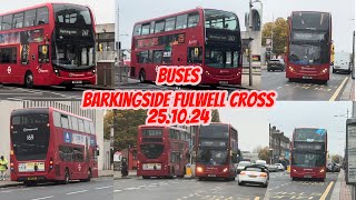 Buses at Barkingside Fulwell Cross 251024 [upl. by Cindelyn]