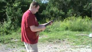 Shooting the Savage Arms 410 break barrel shotgun [upl. by Honoria]