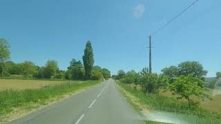 France Occitanie Road Trip 6  Esparron  Montoussin Haute Garonne 31 [upl. by Ahsinik]