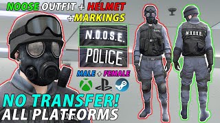 GTA 5 Online How To Get NOOSE Outfit No Transfers After Patch 154 All Platforms Clothing Glitches [upl. by Orms]