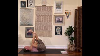 Pelvic Wisdom All Levels Vinyasa Yoga [upl. by Htinek]