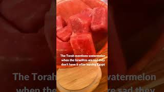 Watermelon FUN FACTS 🍉 in Israel amp The Jewish people Recipe Watermelon chia lemonade yummy [upl. by Eachern]