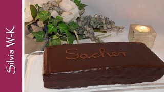 Sachertorte  Schokoladentorte  vereinfachte Herstellung  meisterhafter Geschmack [upl. by Joly]