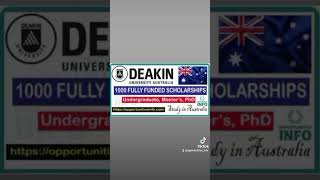 Deakin University Scholarships in Australia 20242025 Fully Funded [upl. by Peti813]