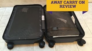 Away Luggage Review [upl. by Ahsilav]