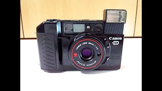 CANON Autoboy 2 AF35M QD  New Sure Shot QD Film Camera [upl. by Sregor]