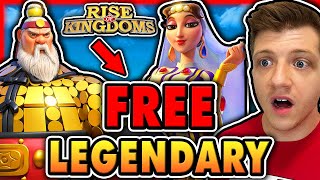 FREE LEGENDARY and BIG CHANGES Coming to Rise of Kingdoms [upl. by Sawtelle]