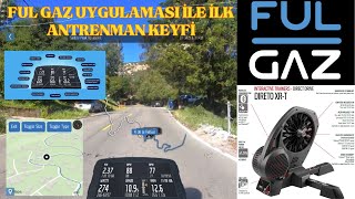 Elite Direto XRT Home Trainer FUL GAZ Uygulaması İle ilk Deneyim  Part2 [upl. by Fauman]