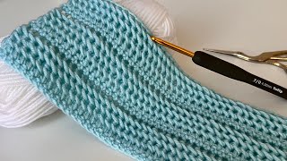 Easy Crochet Baby Blanket Shawl Scarf Bag Pattern for Beginners  Knitting Blanket Patterns [upl. by Nevad402]