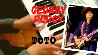 TOTO Georgy Porgy Piano cover by NateYasminRiver ✨ [upl. by Brunk]