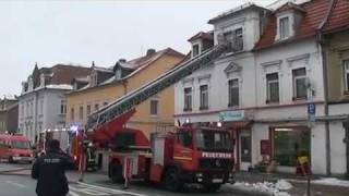 Wohnungsbrand in Bautzen [upl. by Attenod121]