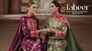 Tabeer by Charizma Unstitched Chunri Silk Collection 2024  Charizma Chunri Silk Vol1 Collection’24 [upl. by Einwat]