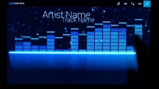 Audio Glow  Music Visualizer for Android [upl. by Lettig]