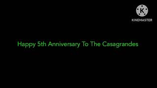 Happy 5th Anniversary To The Casagrandes [upl. by Newmann]