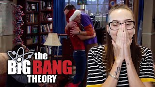 CHRISTMAS HUG  The Big Bang Theory Season 2 Part 48  Reaction [upl. by Nirrat654]