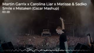 Martin Garrix feat Carolina Liar x Matisse amp Sadko  Smile x Mistaken Gscar Mashup [upl. by Yreffeg]