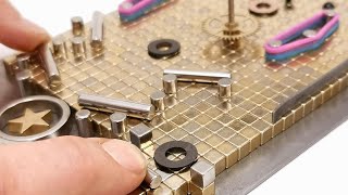 Magnetic Pinball and Fortuna DIY  Magnet Tricks amp Magnetic Games [upl. by Philbo]