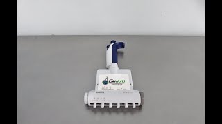 Rainin Multichannel Pipette with Adjustable Spacer Video ID 22103 [upl. by Florine]