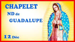 CHAPELET 🎄 Mardi 12 Décembre 🙏 Notre Dame de Guadalupe [upl. by Kovar]