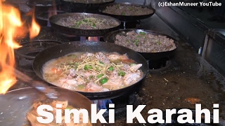 Chicken Karahi Simki  Best Chicken Karahi in Town  Lahore Street Food II [upl. by Anelrad]