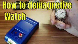 How to demagnetize your Watch [upl. by Alfonso814]